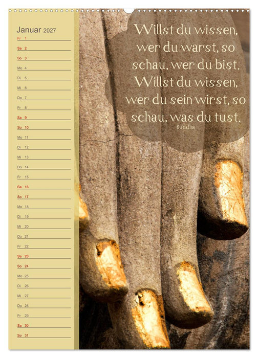 Tempelschätze (CALVENDO Wandkalender 2027)