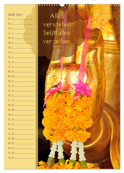 Tempelschätze (CALVENDO Wandkalender 2027)
