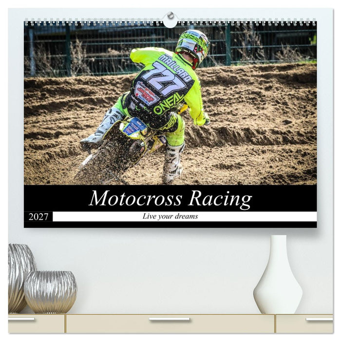 Motocross Racing 2027 (CALVENDO Premium Wandkalender 2027)