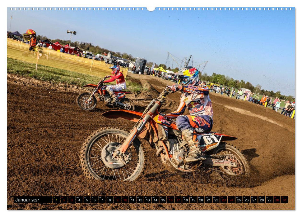 Motocross Racing 2027 (CALVENDO Premium Wandkalender 2027)