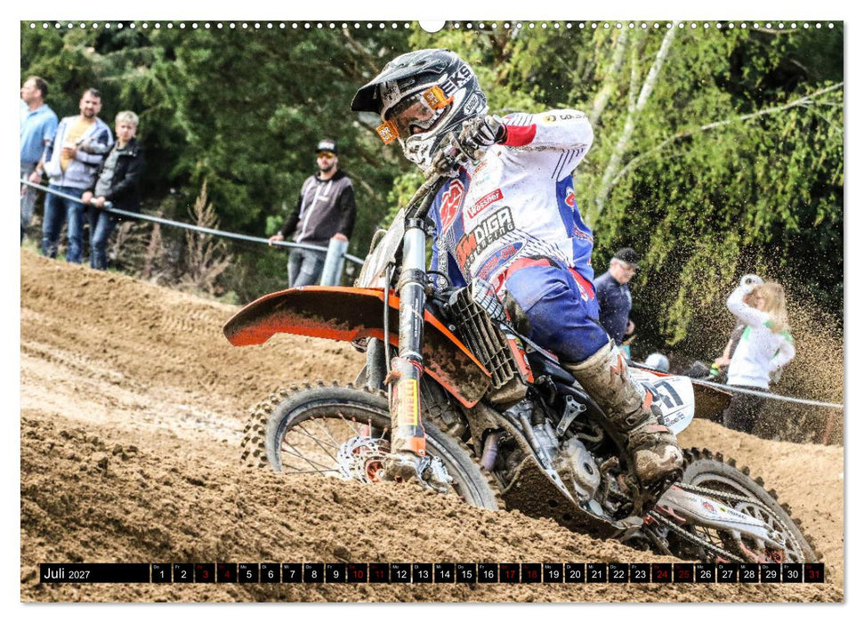 Motocross Racing 2027 (CALVENDO Premium Wandkalender 2027)