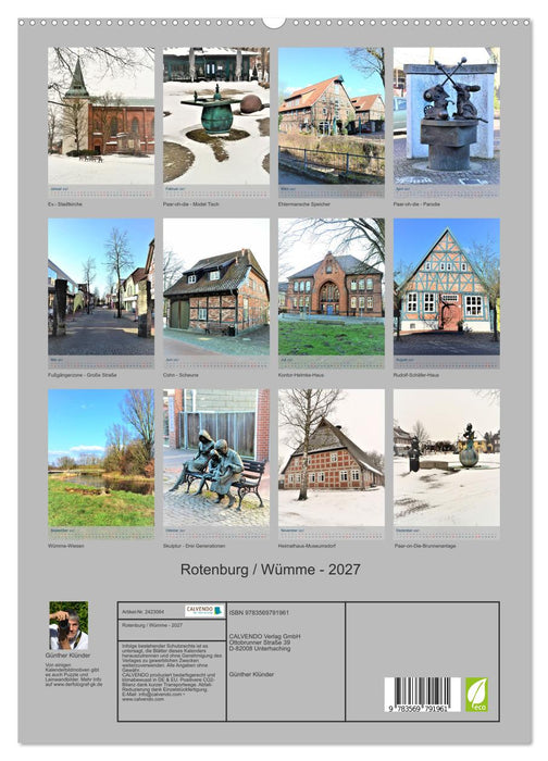 Rotenburg / Wümme - 2027 (CALVENDO Premium Wandkalender 2027)