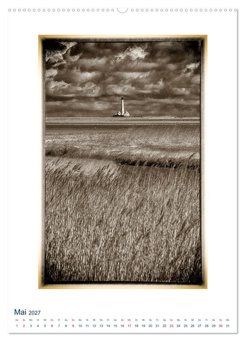 Nordseebrise - Bezauberndes Nordfriesland (CALVENDO Premium Wandkalender 2027)