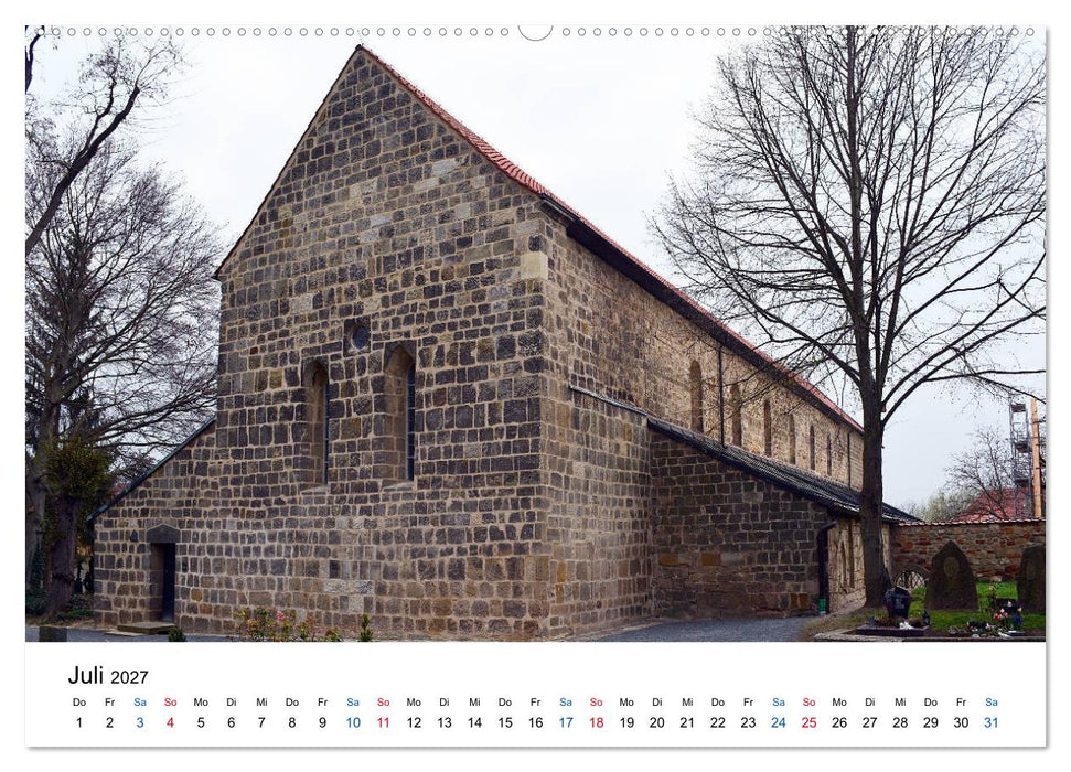 Die Straße der Romanik (CALVENDO Premium Wandkalender 2027)