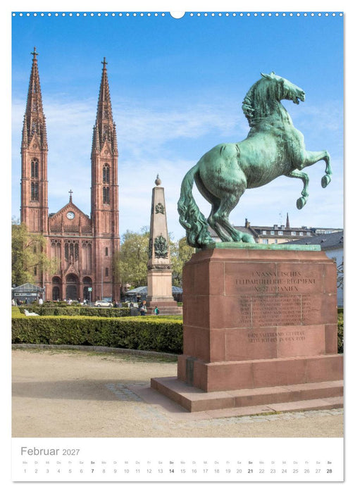 Mein Wiesbaden (CALVENDO Premium Wandkalender 2027)