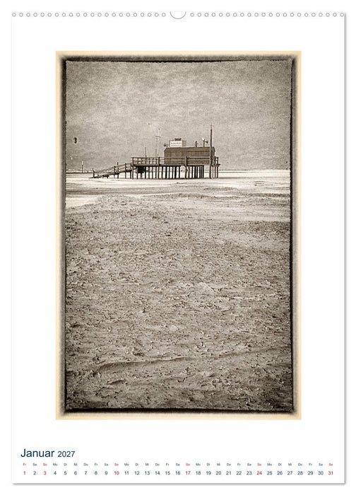 Nordseebrise - Bezauberndes Nordfriesland (CALVENDO Wandkalender 2027)