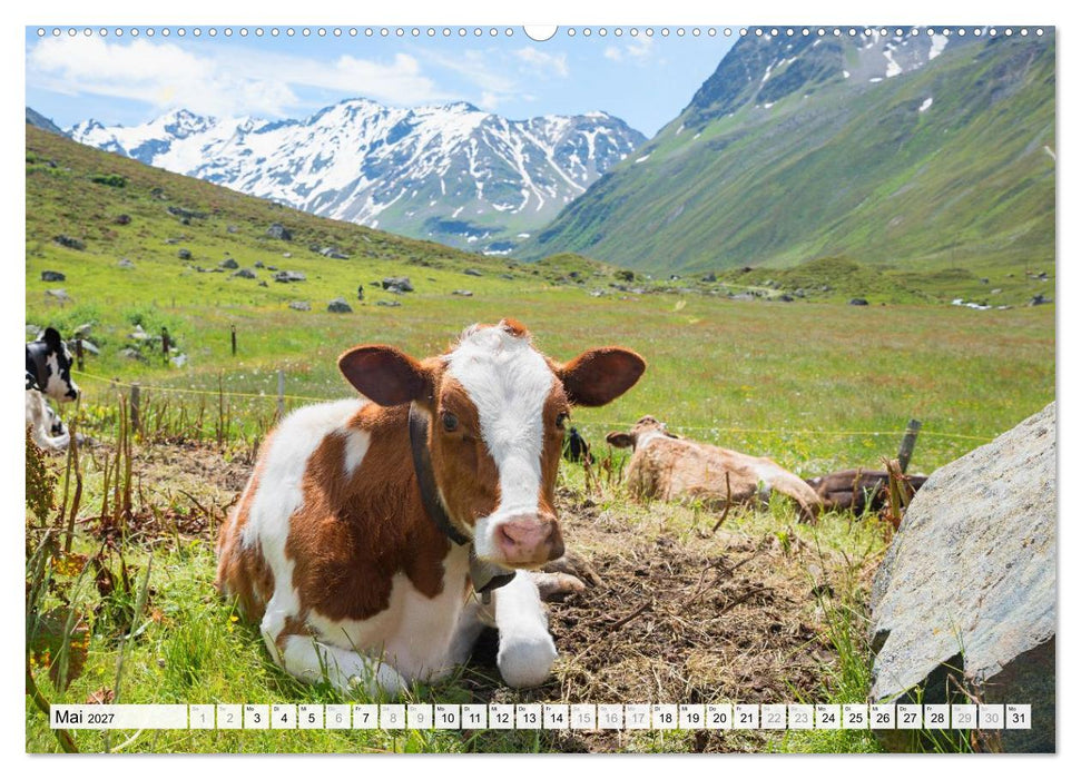 Graubündner Landschaften (CALVENDO Premium Wandkalender 2027)