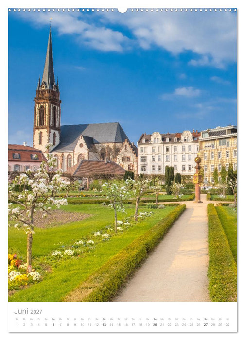 Meine Stadt Darmstadt (CALVENDO Premium Wandkalender 2027)