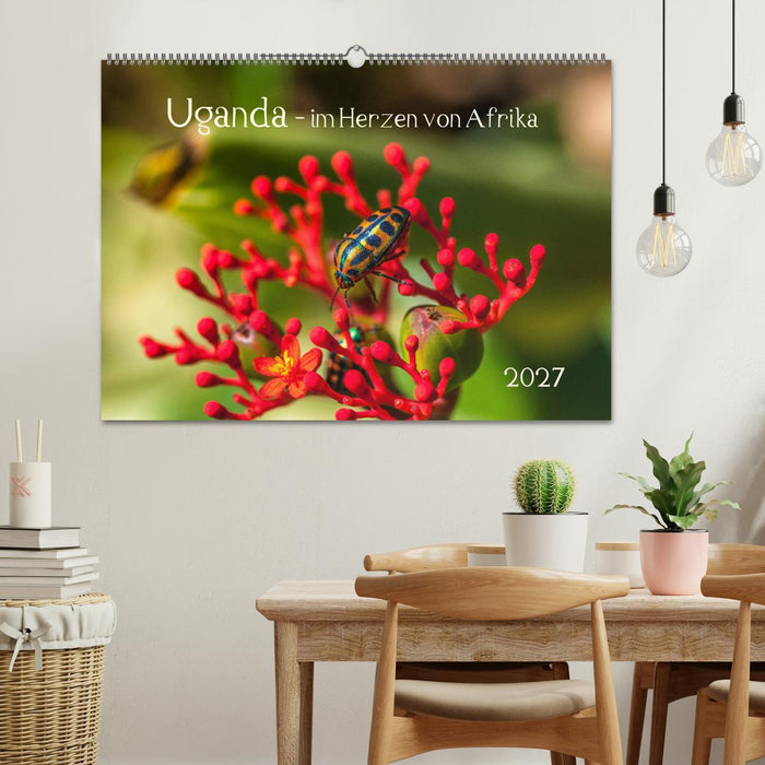Uganda - im Herzen von Afrika (CALVENDO Wandkalender 2027)