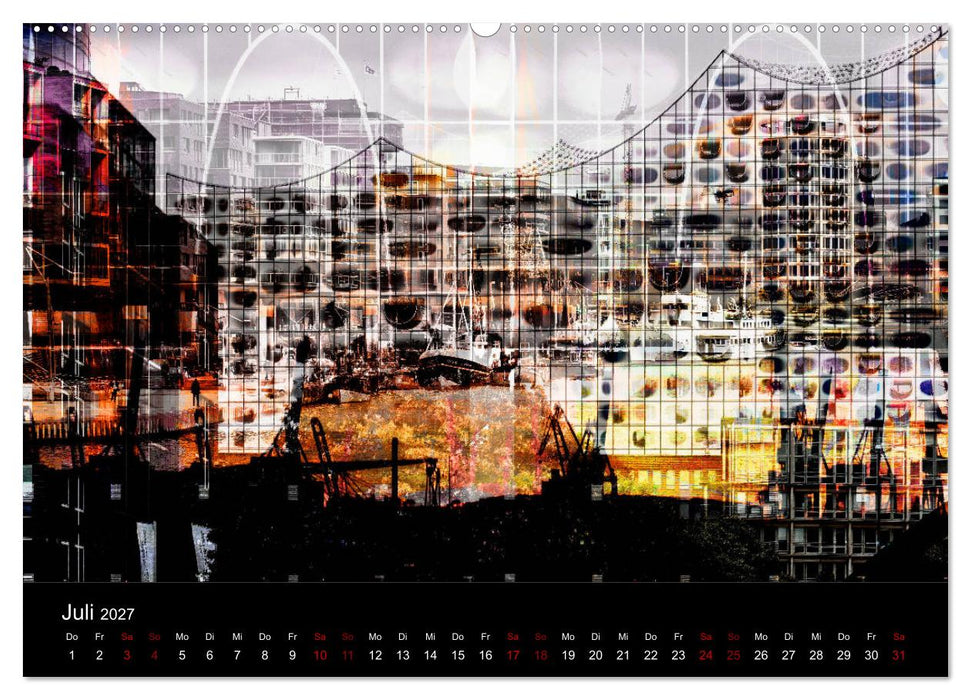 Elbphilharmonie-ARTig (CALVENDO Premium Wandkalender 2027)
