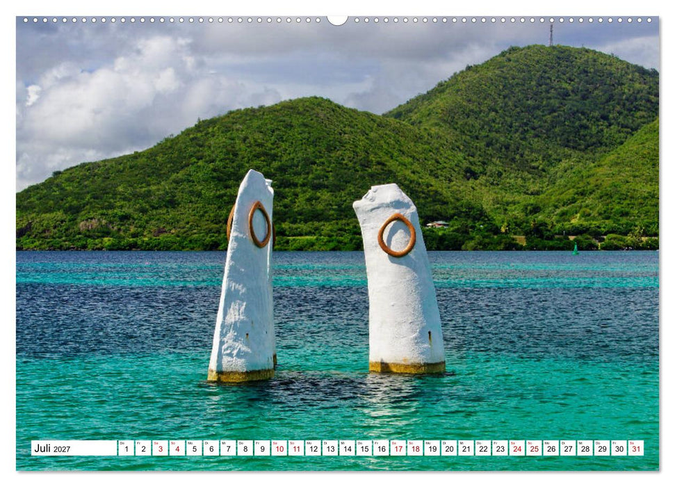 Martinique, die Traumstrände (CALVENDO Premium Wandkalender 2027)