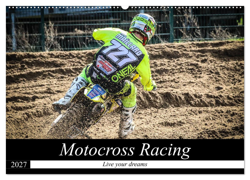 Motocross Racing 2027 (CALVENDO Wandkalender 2027)