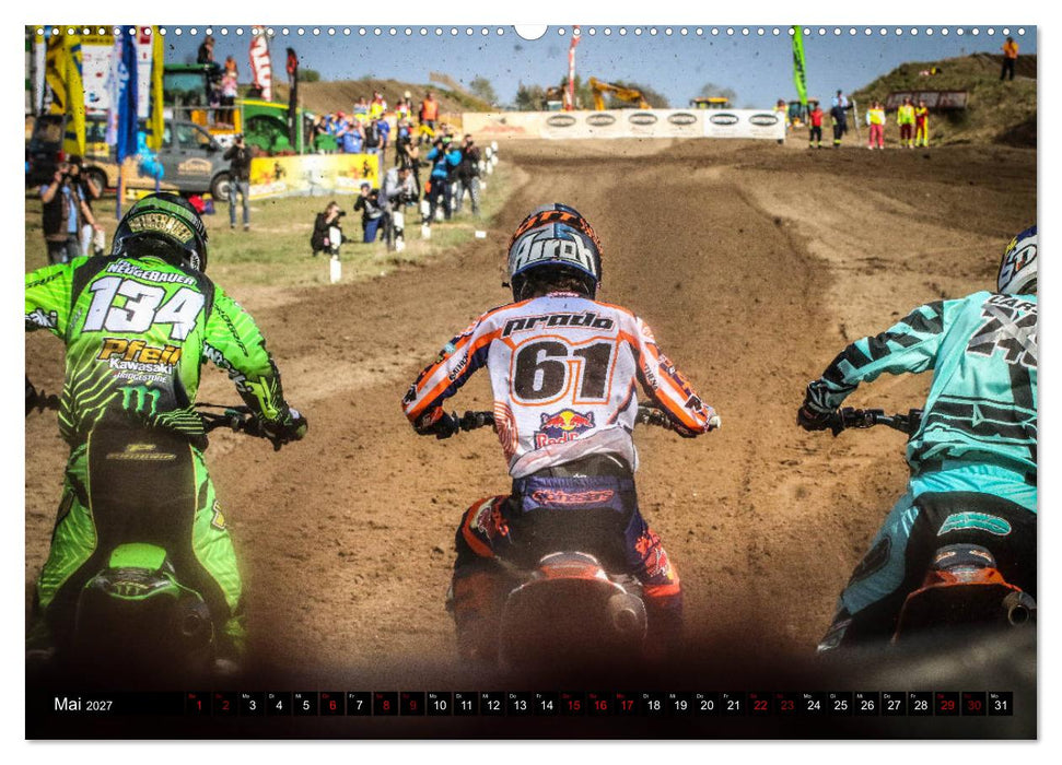 Motocross Racing 2027 (CALVENDO Wandkalender 2027)