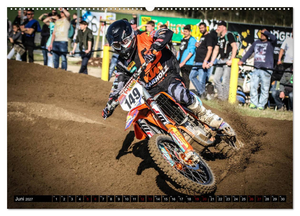 Motocross Racing 2027 (CALVENDO Wandkalender 2027)