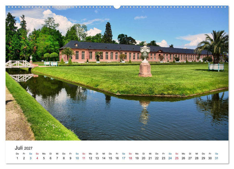 Schwetzingen - Ansichtssache (CALVENDO Premium Wandkalender 2027)