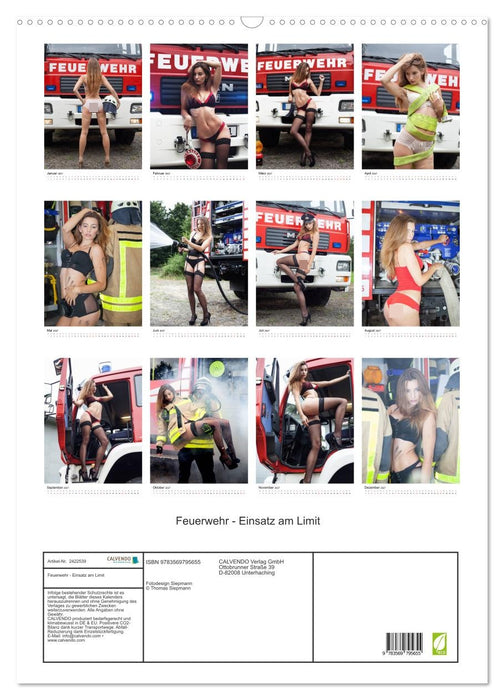 Feuerwehr - Einsatz am Limit (CALVENDO Wandkalender 2027)