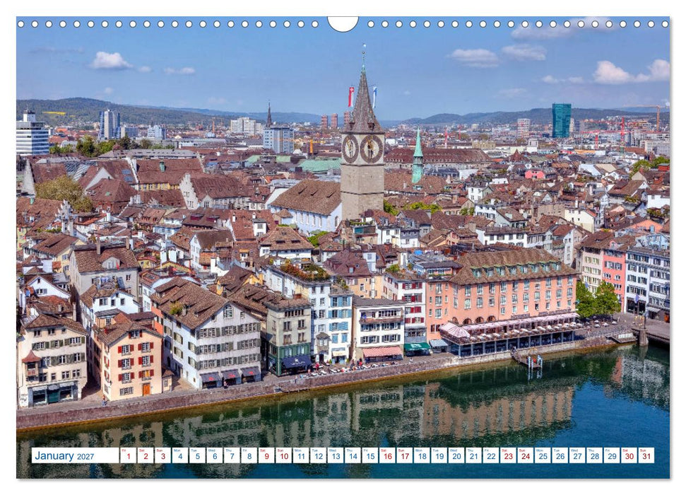 Switzerland (CALVENDO Monthly Calendar 2027)