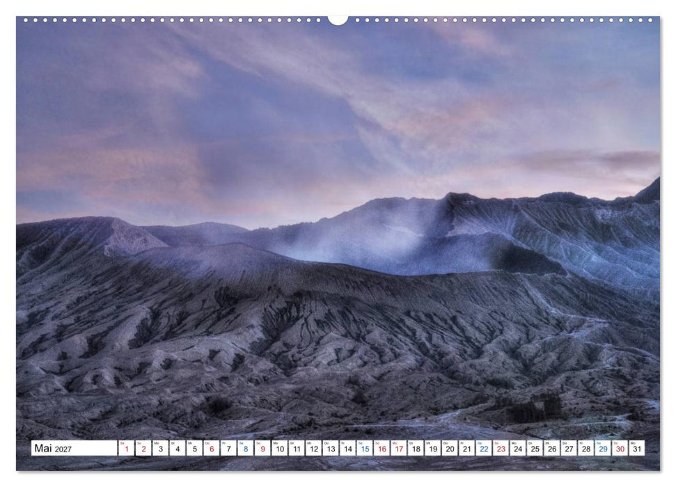 Java, Indonesische Insel im Feuerring (CALVENDO Premium Wandkalender 2027)