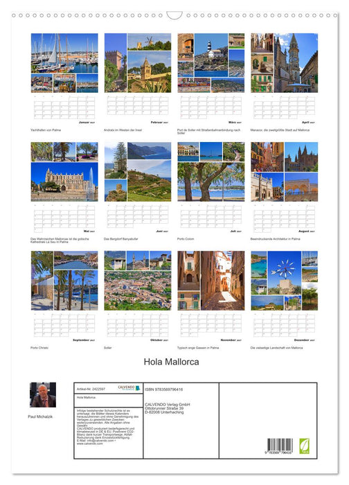 Hola Mallorca (CALVENDO Wandkalender 2027)