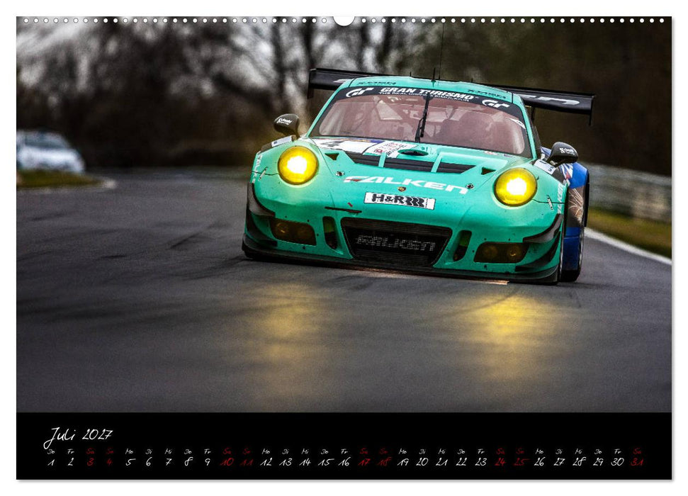 Emotions on Track - Langstreckenmeisterschaft am Nürburgring - GT3 (CALVENDO Premium Wandkalender 2027)