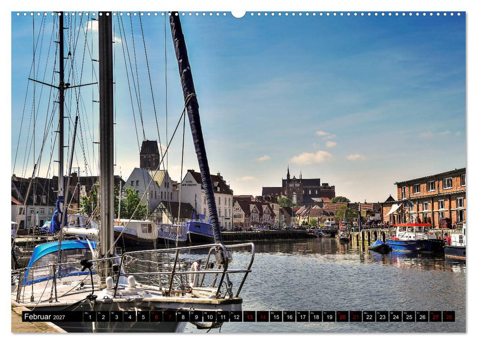 Ein Bummel durch die Hansestadt Wismar (CALVENDO Wandkalender 2027)