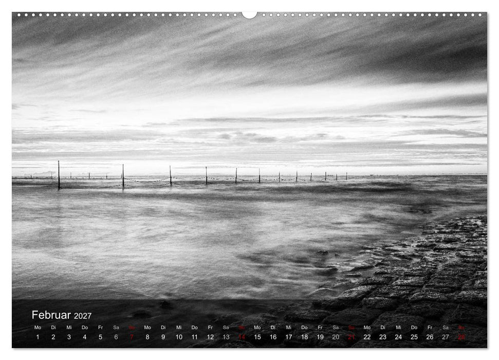 Wangerooge Noir (CALVENDO Wandkalender 2027)