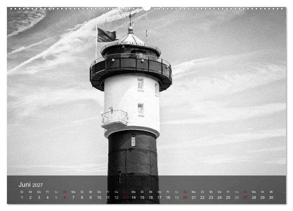Wangerooge Noir (CALVENDO Wandkalender 2027)