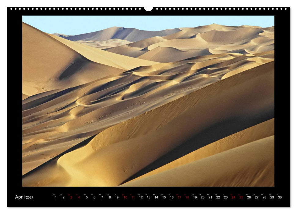 Durch die SAHARA - Libyens Wüsten (CALVENDO Premium Wandkalender 2027)