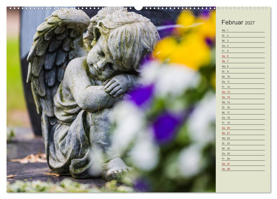 Engel - Begleiter für jeden Tag (CALVENDO Premium Wandkalender 2027)