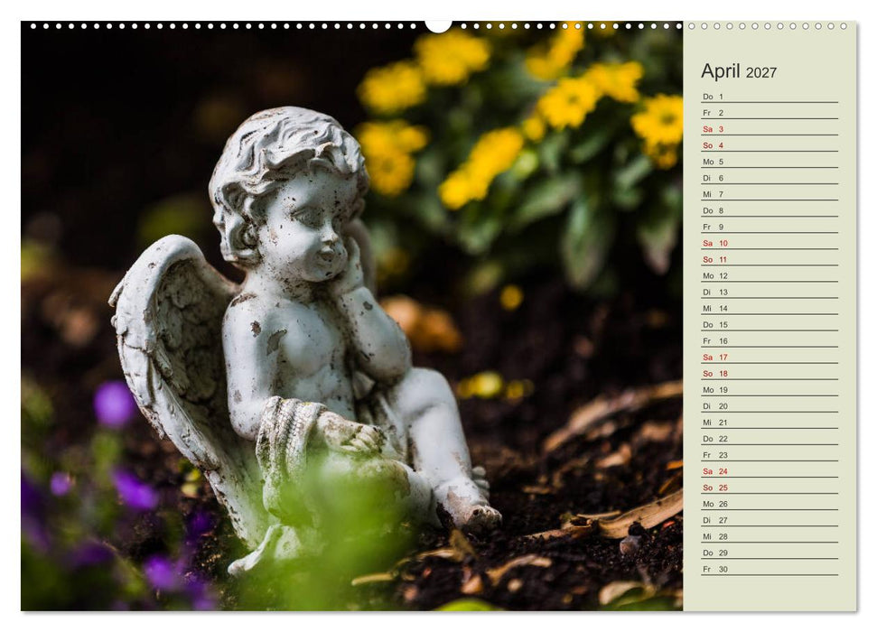 Engel - Begleiter für jeden Tag (CALVENDO Premium Wandkalender 2027)