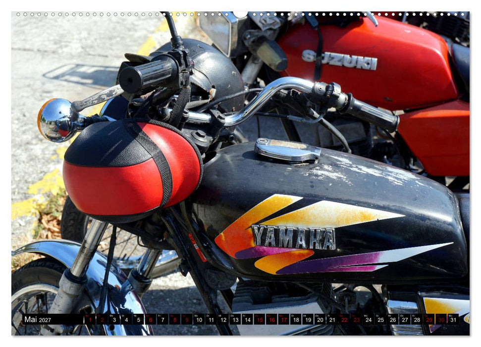 YAMAHA - Motorrad-Legenden (CALVENDO Wandkalender 2027)