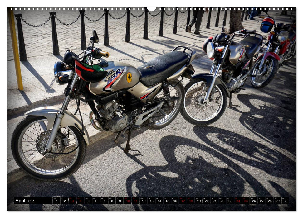 YAMAHA - Motorrad-Legenden (CALVENDO Premium Wandkalender 2027)