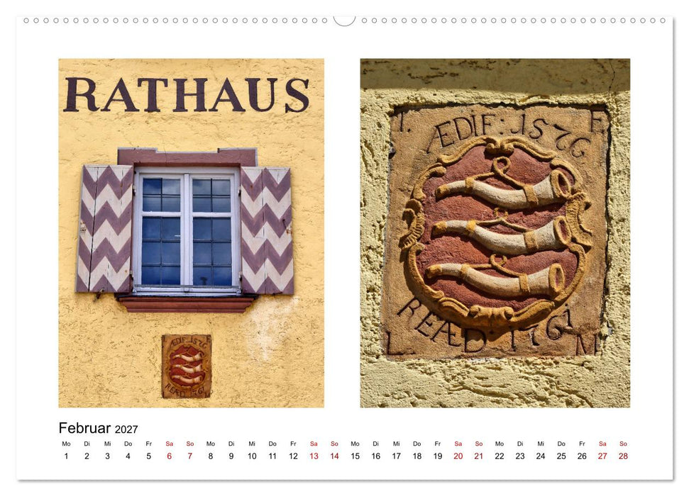 Weißenhorn (CALVENDO Wandkalender 2027)