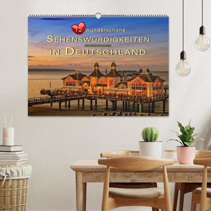 12 wunderschöne Sehenswürdigkeiten in Deutschland (CALVENDO Wandkalender 2027)