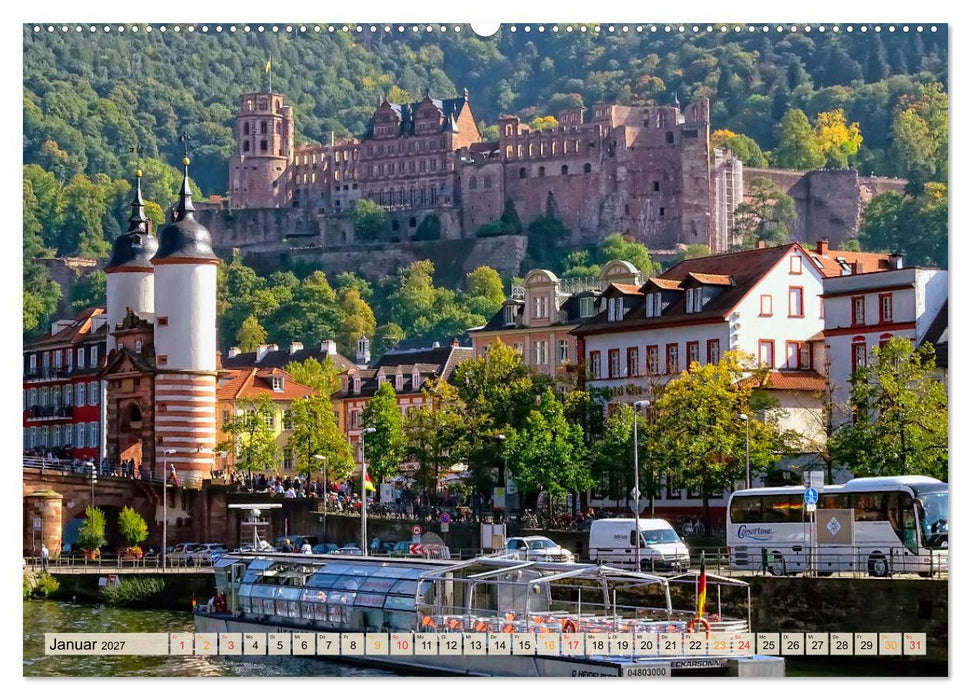 12 wunderschöne Sehenswürdigkeiten in Deutschland (CALVENDO Wandkalender 2027)