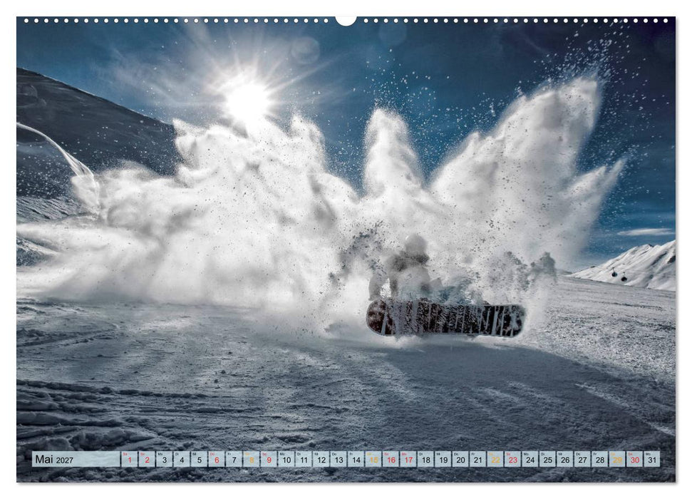 Snowboard - so cool (CALVENDO Wandkalender 2027)