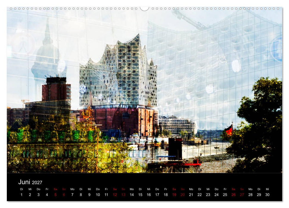 Elbphilharmonie-ARTig (CALVENDO Wandkalender 2027)