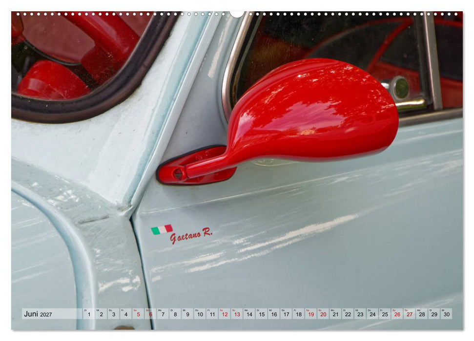 Cinquecento Der kleine Italiener - 60 Jahre zeitloses Kultobjekt (CALVENDO Premium Wandkalender 2027)