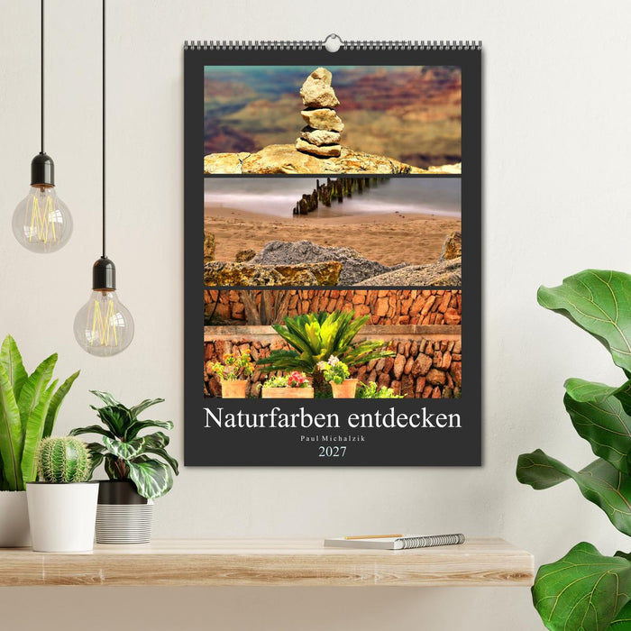 Naturfarben entdecken (CALVENDO Wandkalender 2027)