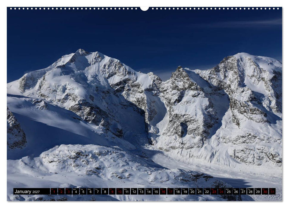 The Upper Engadine (CALVENDO Premium-Calendar 2027)