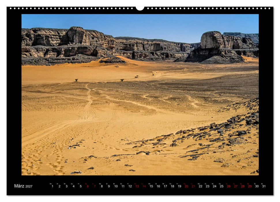 Durch die SAHARA - Libyens Wüsten (CALVENDO Wandkalender 2027)