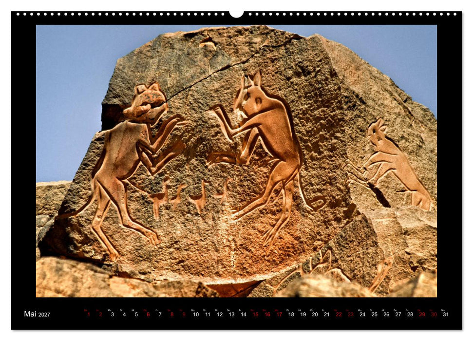 Durch die SAHARA - Libyens Wüsten (CALVENDO Wandkalender 2027)