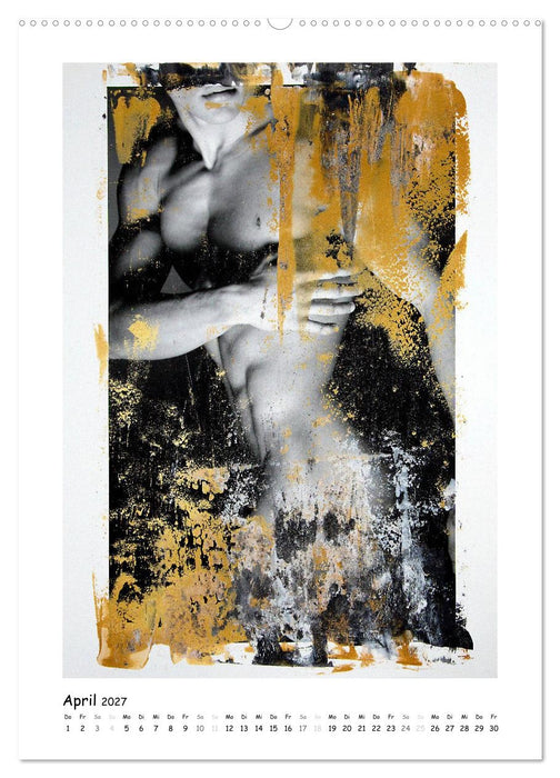 Overpainted... Männer (CALVENDO Wandkalender 2027)