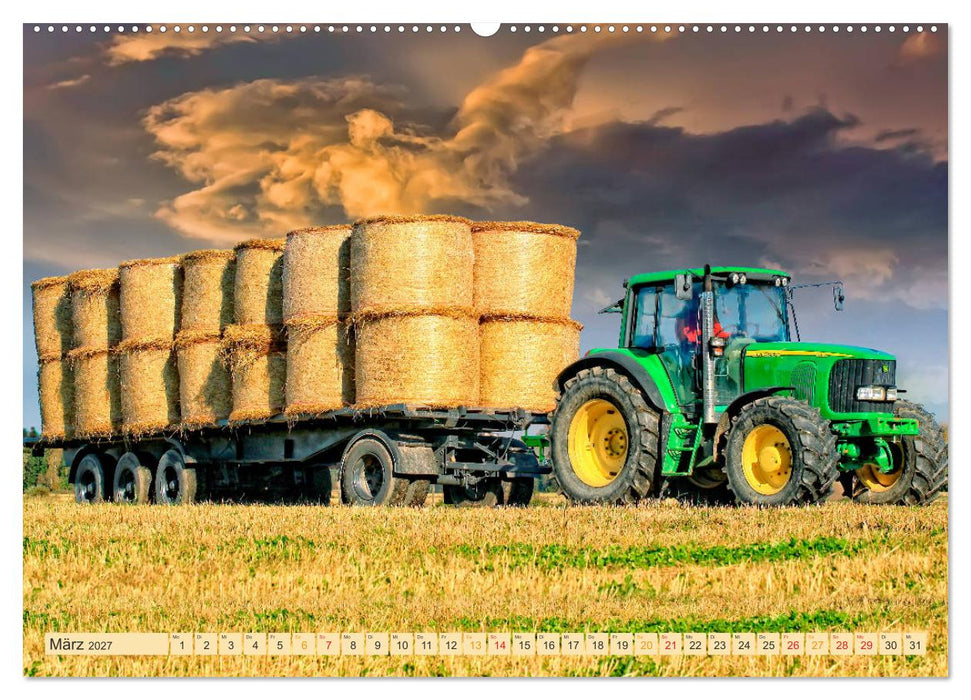 Landwirtschaft - Hightech und Handarbeit (CALVENDO Wandkalender 2027)