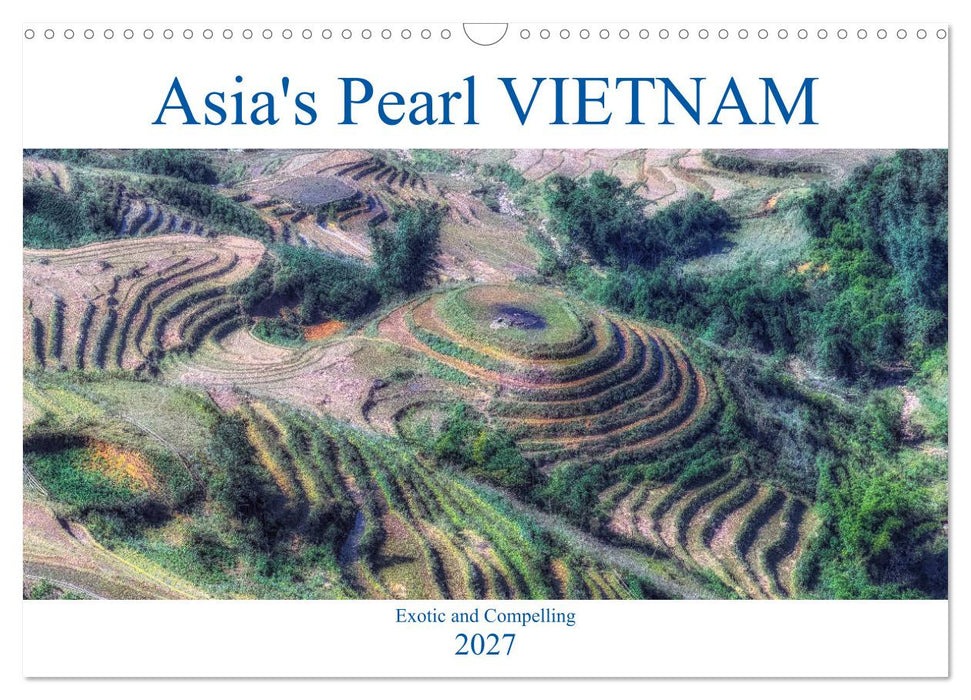 Asia's Pearl Vietnam (CALVENDO Monthly Calendar 2027)