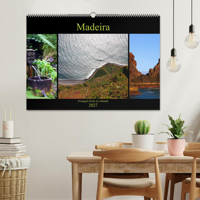 Madeira - Portugals Perle im Atlantik (CALVENDO Wandkalender 2027)
