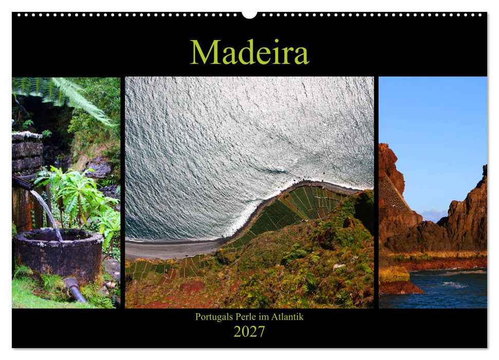 Madeira - Portugals Perle im Atlantik (CALVENDO Wandkalender 2027)