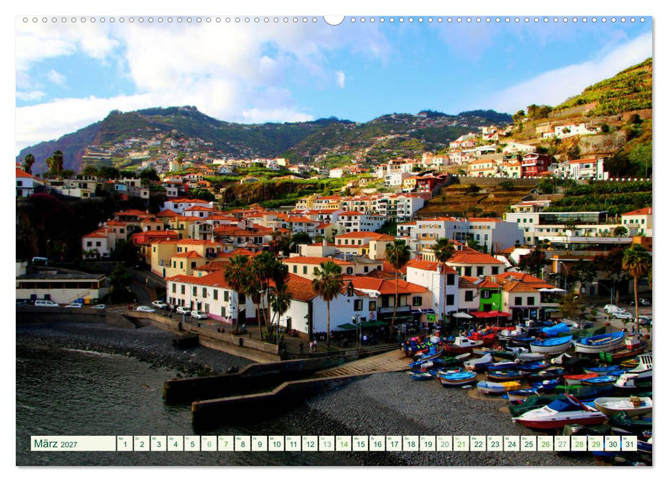 Madeira - Portugals Perle im Atlantik (CALVENDO Wandkalender 2027)