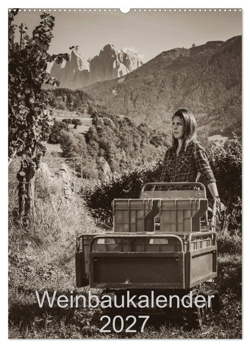 Weinbaukalender 2027 (CALVENDO Wandkalender 2027)