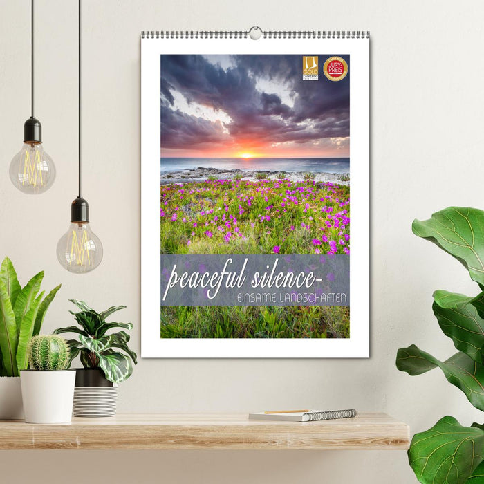 peaceful silence - einsame Landschaften (CALVENDO Wandkalender 2027)